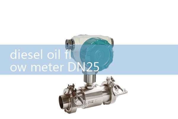 diesel oil flow meter DN25