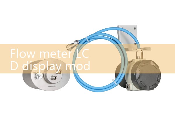 Flow meter LCD display module