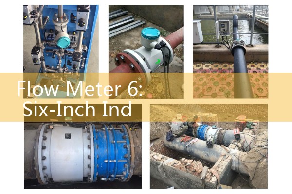 Flow Meter 6: Six-Inch Industrial Wastewater and Main Water Supply Lines