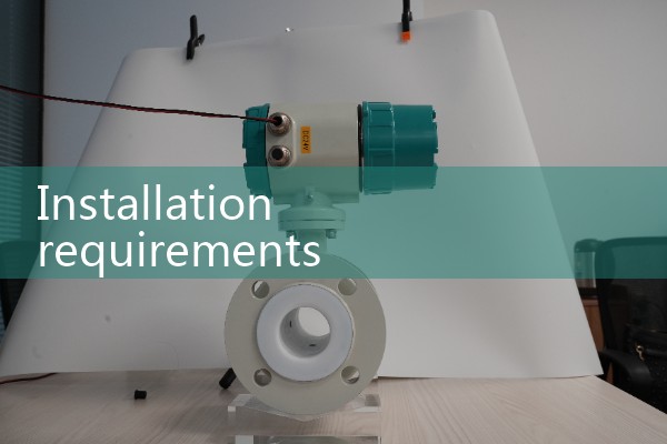 Installation requirements for steam flow meters