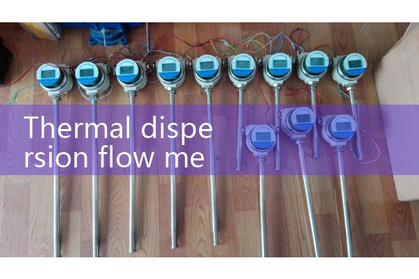 thermal dispersion flow meter