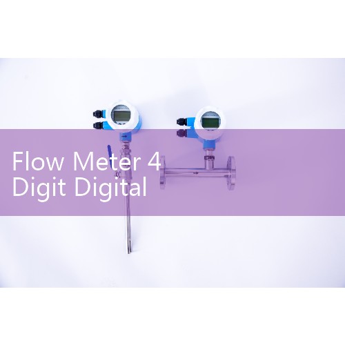 Flow Meter 4 Digit Digital Counter Manual: Programming Totalizer Displays and Scales