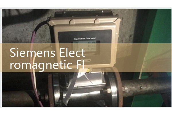 siemens electromagnetic flow meter|magnetic flow meter